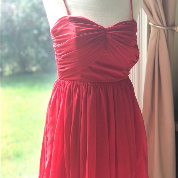 ASOS Red Valentine Dress | Size 4 - Picture 2 of 8